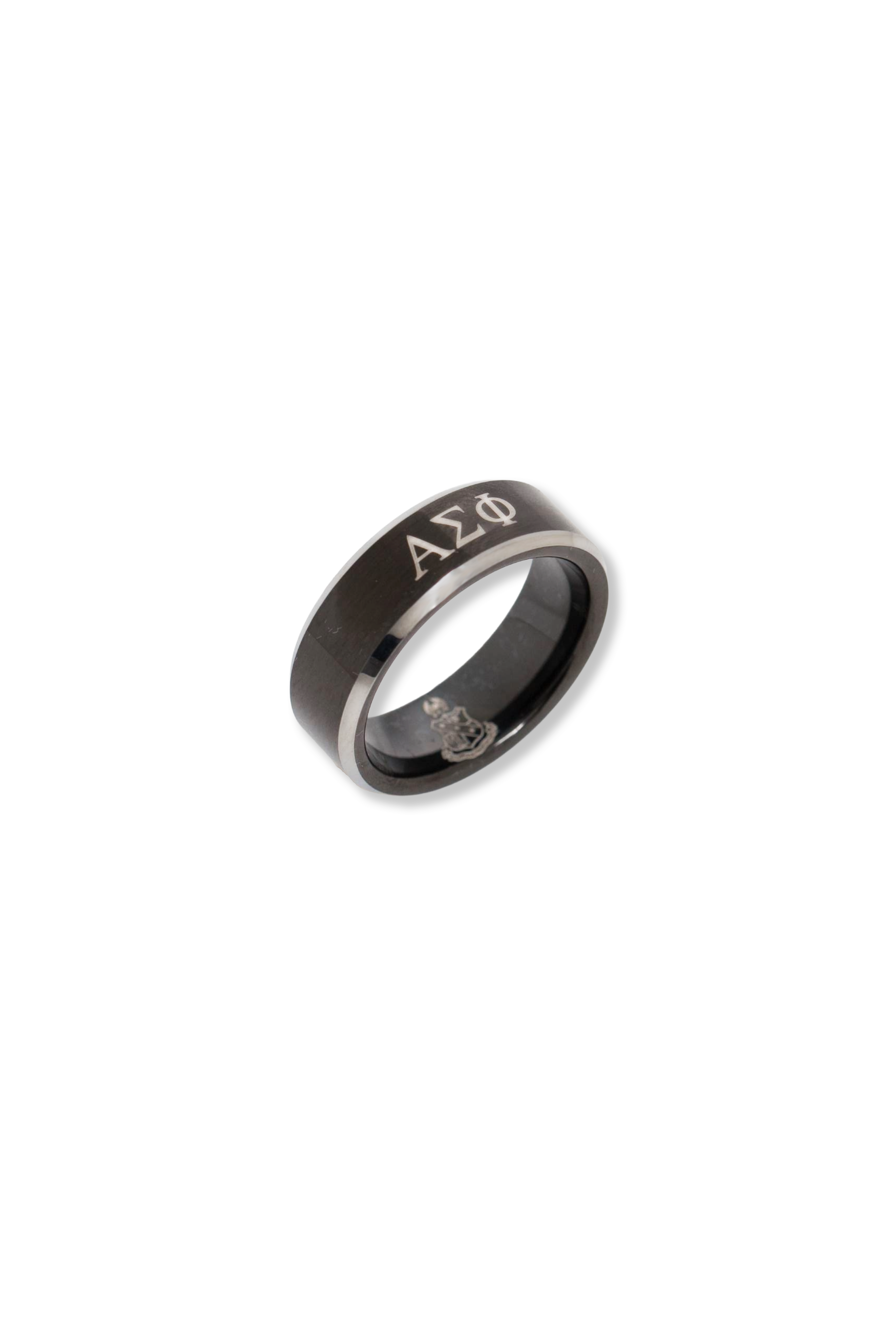 Alpha Sigma Phi Tungsten Ring – Legacy Deuteron