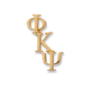 Greek Letter Lapel Pin