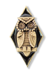 10 Year Bronze Owl Lapel Pin