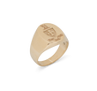Crest Intaglio Signet Ring