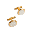 Laurel Vermeil Cufflinks